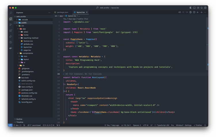 Web Programming Hack