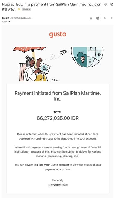 Bukti penghasilan 1