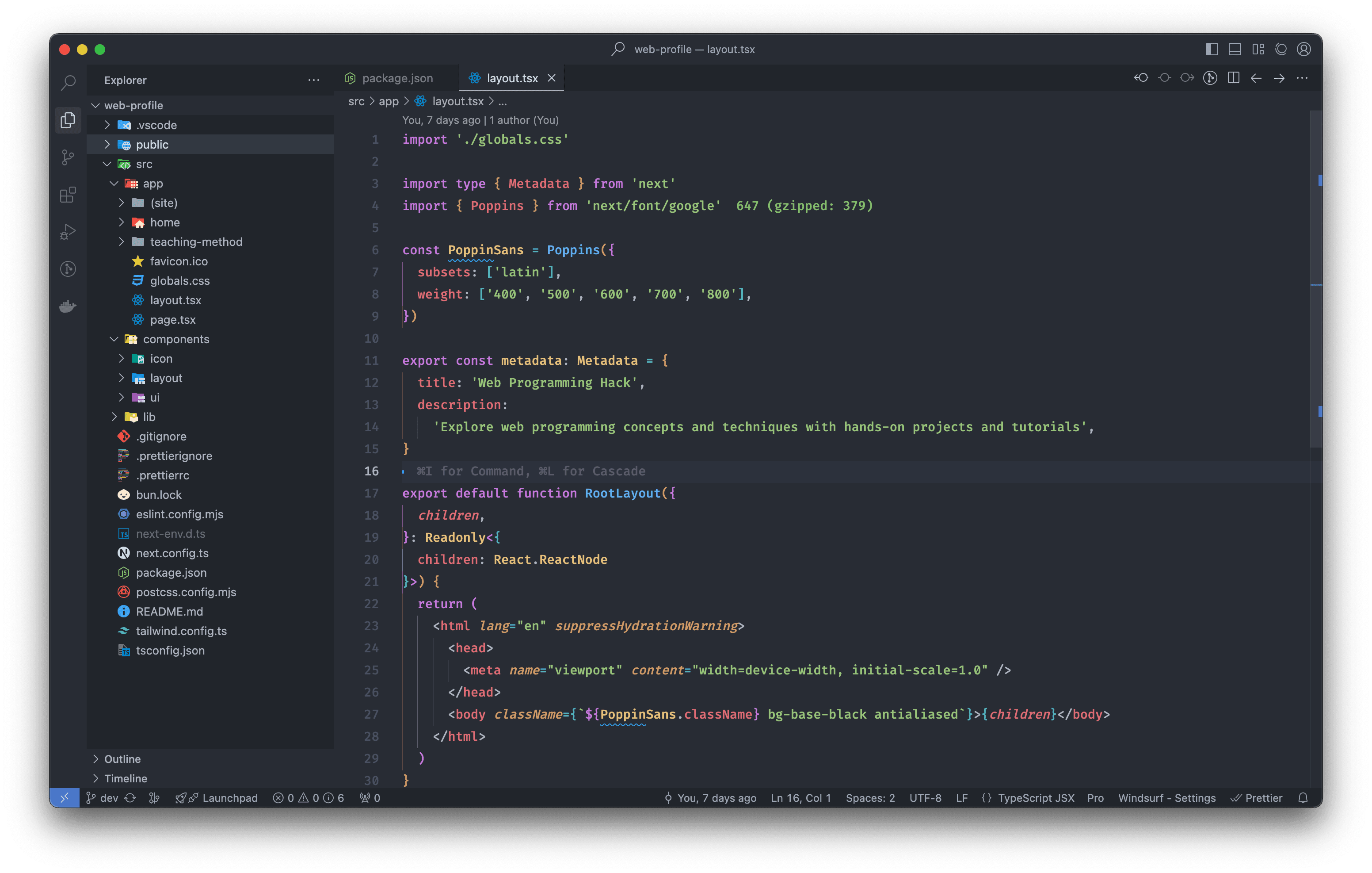 VSCode Editor